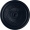 Ekena Millwork Trinity Ceiling Medallion (Fits Canopies up to 3"), Hand-Painted Midnight Dream, 22"OD x 1 3/4"P CM22TNMDF - alternate 1